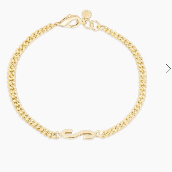 Gorjana Wilder Alphabet Bracelet - S